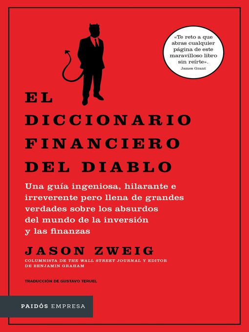 Title details for El diccionario financiero del diablo by Jason Zweig - Available